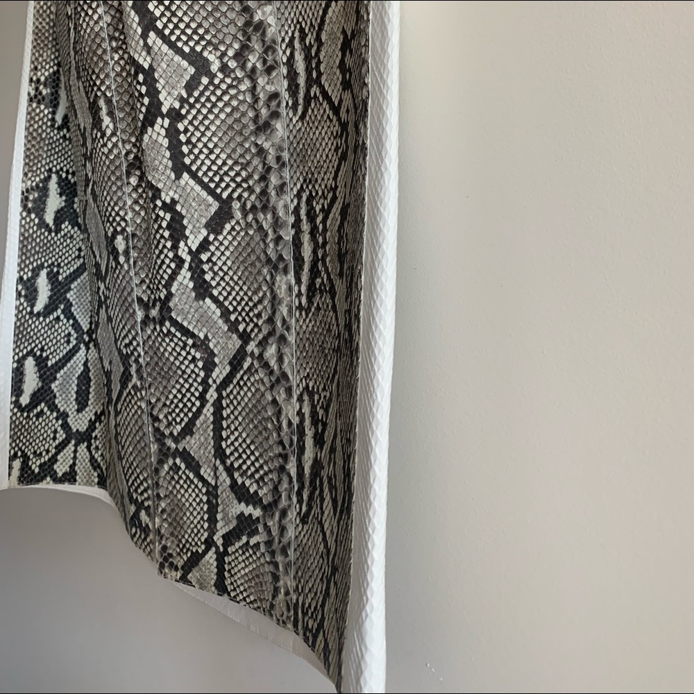 Reed Krakoff Genuine leather Python Skirt